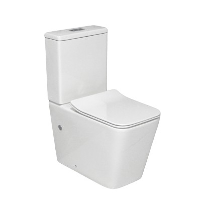 Toilet Suite Rimless Flush BTW LEN081 S/P Pan
